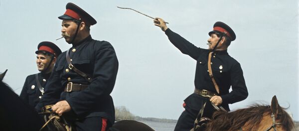 Cossacks of Veshenskaya cossack village. (File) - Sputnik International