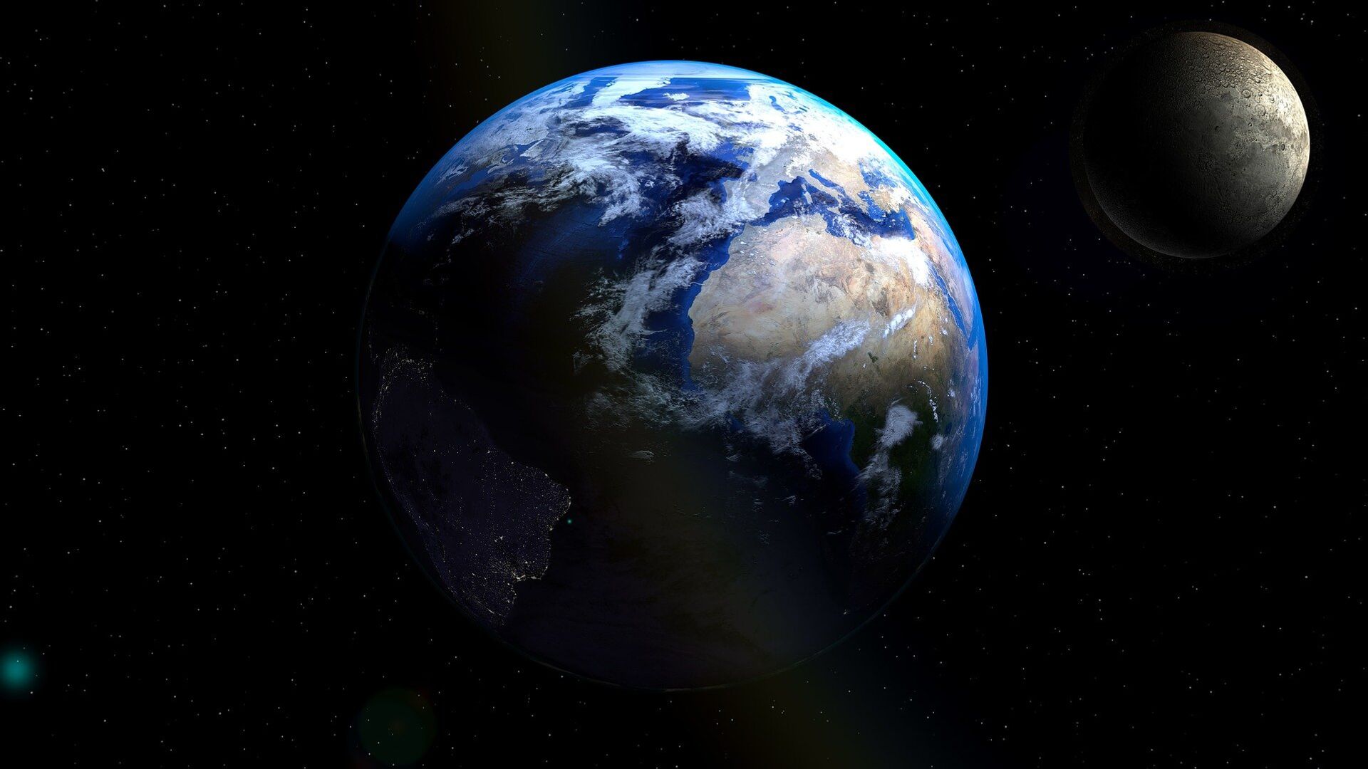 Earth, Moon - Sputnik International, 1920, 08.03.2022