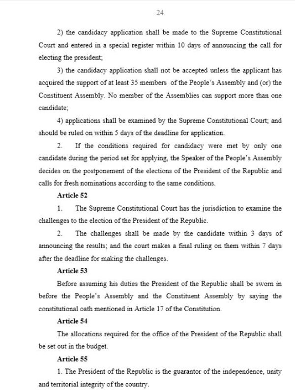 Syrian Constitution, Page 24 Syrian Constitution, Page 24 - Sputnik International