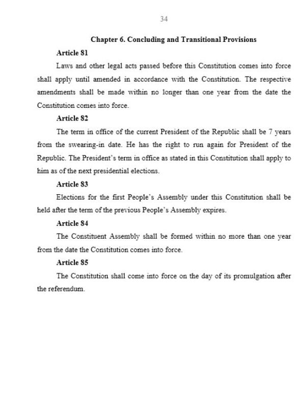 Syrian Constitution, Page 34 Syrian Constitution, Page 34 - Sputnik International