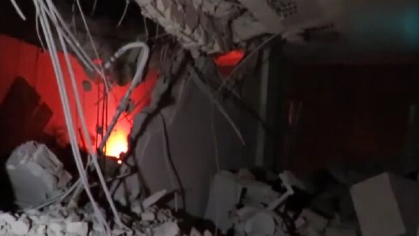 Air strike hits Red Crescent HQ in Idlib - Sputnik International
