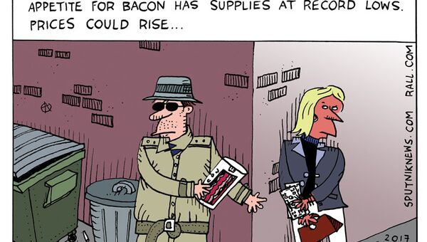 Our Generation's Great Crisis: The Bacon Shortage - Sputnik International