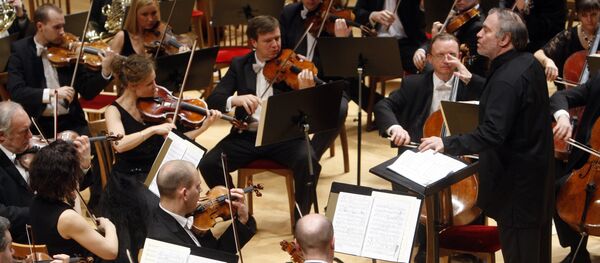 Artistic director of the Mariinsky Theatre, conductor, People's Artist Valery Gergiyev at the opening of the 3rd International Festival Faces of Modern Pianism on the stage of the Concert Hall of the Mariinsky Theatre, St.Petersburg. Artistic director of the Mariinsky Theatre, conductor, People's Artist Valery Gergiyev at the opening of the 3rd International Festival Faces of Modern Pianism on the stage of the Concert Hall of the Mariinsky Theatre, St.Petersburg. - Sputnik International