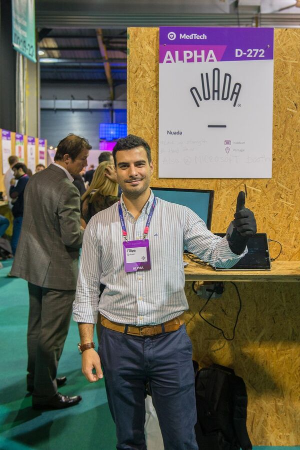 Nuada’s founder Filipe Quinaz - Sputnik International