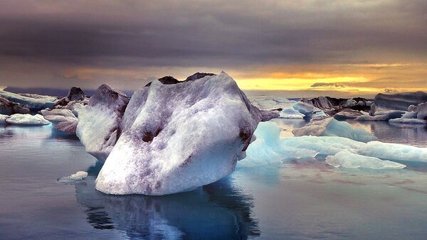 Jokulsarlon glacier lagoon in Iceland - Sputnik International