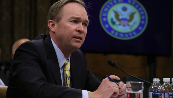 Mick Mulvaney (R-SC) testifies before a Senate Budget Committee confirmation hearing on his nomination of to be director of the Office of Management and Budget on Capitol Hill in Washington, U.S - Sputnik International