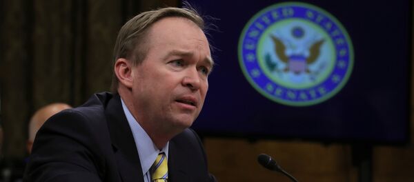 Mick Mulvaney (R-SC) testifies before a Senate Budget Committee confirmation hearing on his nomination of to be director of the Office of Management and Budget on Capitol Hill in Washington, U.S - Sputnik International