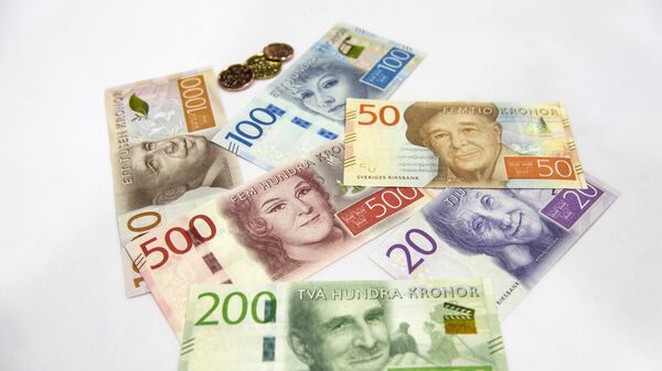 Samples of new Swedish bank notes - Sputnik International