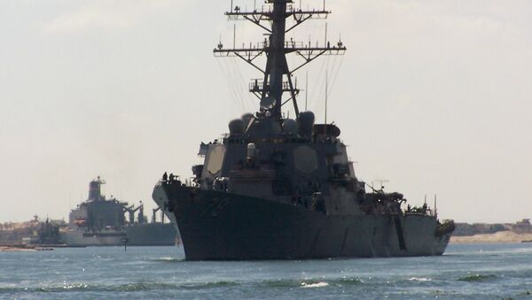 US army destroyer USS Porter - Sputnik International