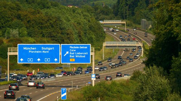 Autobahn A8 - Sputnik International