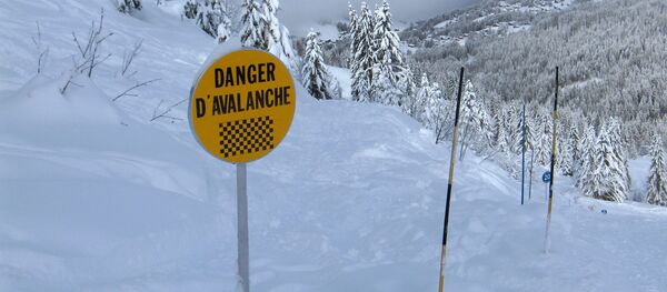 Avalanche Warning - Sputnik International