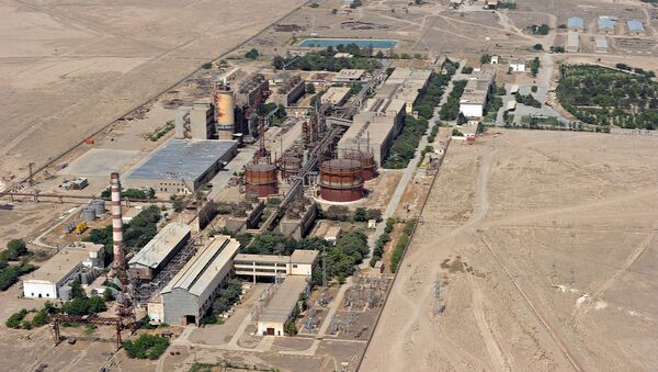 Northern Fertilizer and Power Plant outside of Mazar-e-Sharif, Balkh Province, Afghanistan - Sputnik International