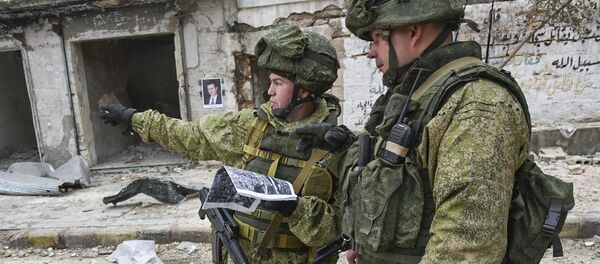 Demining operation in eastern Aleppo Demining operation in eastern Aleppo - Sputnik International