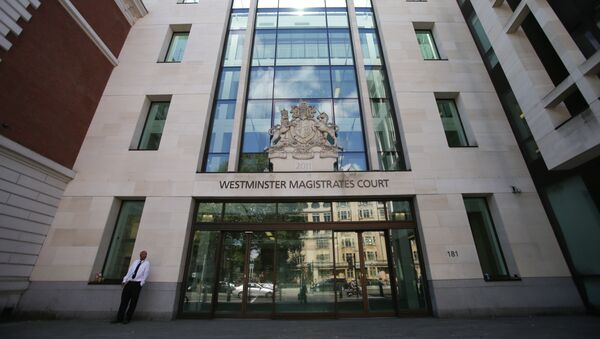 The front of Westminster Magistrates Court is pictured, in central London on August 6, 2016. A teenager accused of murdering a US tourist and injuring five others in a knife attack in central London made his first court appearance on Saturday and was remanded in custody - Sputnik International