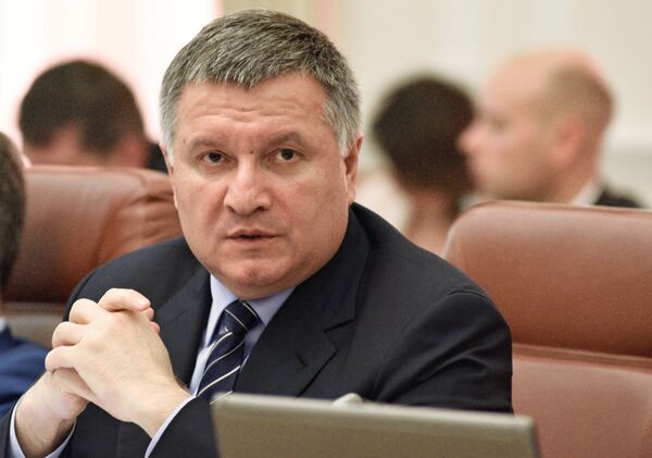 Ukrainian Interior Minister Arsen Avakov. File photo Ukrainian Interior Minister Arsen Avakov. File photo - Sputnik International