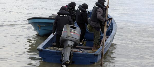 Marine police officers, Nigeria Marine police officers, Nigeria - Sputnik International