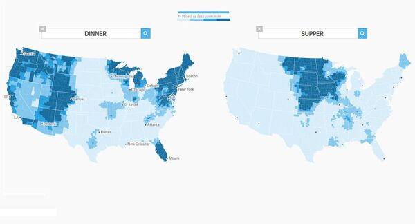 The great American word mapper The great American word mapper - Sputnik International