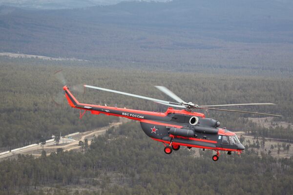 Mil Mi-8AMTSH-VA Arctic helicopter  - Sputnik International