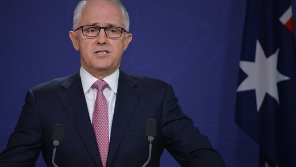 Australia Prime Minister Malcolm Turnbull speaks about an alleged terror plot at a press conference in Sydney on December 23, 2016. - Sputnik International