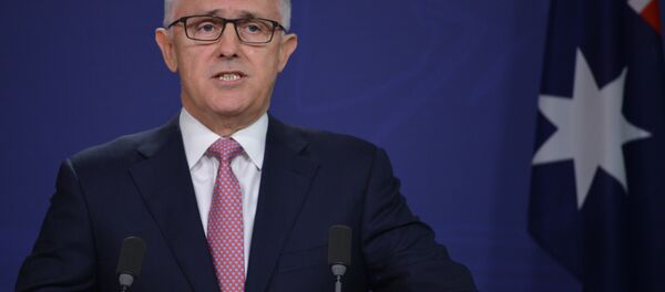 Australia Prime Minister Malcolm Turnbull speaks about an alleged terror plot at a press conference in Sydney on December 23, 2016. - Sputnik International