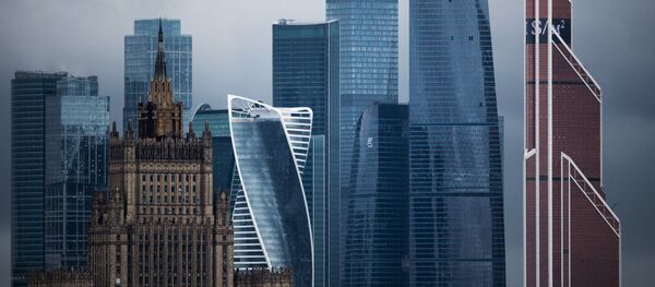 The Foreign Ministry and the Moscow City International Business Center, back, in Moscow. (File) The Foreign Ministry and the Moscow City International Business Center, back, in Moscow. (File) - Sputnik International