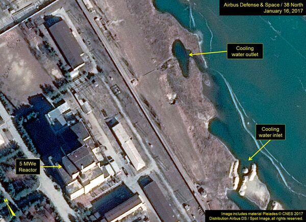 Map of North Korea's Yongbyon nuclear facility Map of North Korea's Yongbyon nuclear facility - Sputnik International