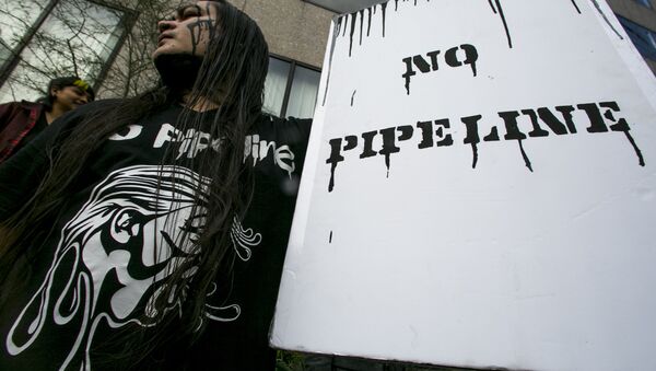 Dakota Access Pipeline Protest - Sputnik International