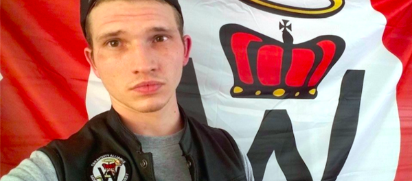 White supremacist and separatist William Christopher Gibbs - Sputnik International