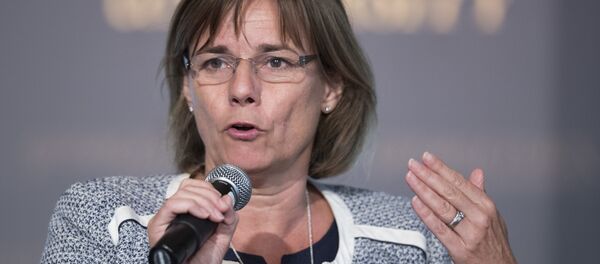 Deputy Prime Minister of Sweden and Minister for International Development Cooperation and Climate, Isabella Lovin speaks during the Our Ocean Conference in Washington, DC, September 16, 2016. - Sputnik International