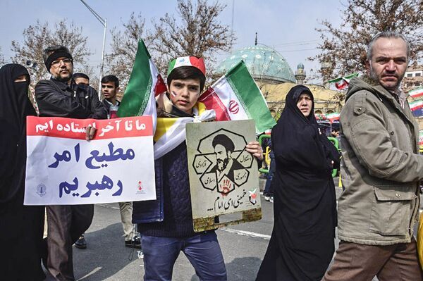 Rally in Tehran Rally in Tehran - Sputnik International