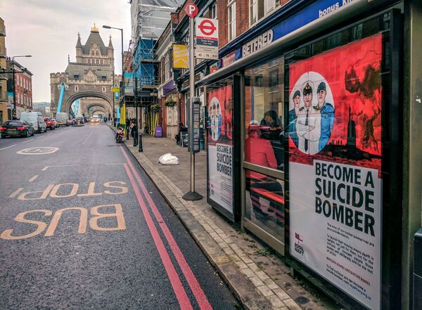 Anti-Trident poster by Darren Cullen Anti-Trident poster by Darren Cullen - Sputnik International