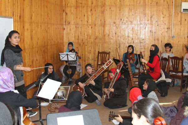 FEMALE ORCHESTRA FROM AFGHANISTAN FEMALE ORCHESTRA FROM AFGHANISTAN - Sputnik International