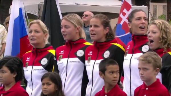 Nazi German Anthem Sung in Fed Cup - Sputnik International