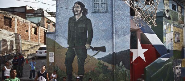 Valery Melnikov's award-winning photo of children from the La Piedrita community playing street basketball in Caracas, Venezuela Valery Melnikov's award-winning photo of children from the La Piedrita community playing street basketball in Caracas, Venezuela - Sputnik International