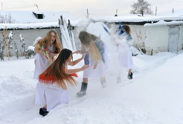 Winter Outdoor Fun Russian-Style - Sputnik International