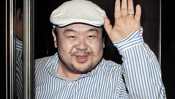 In this June 4, 2010 file photo, Kim Jong-nam, the eldest son of North Korean leader Kim Jong Il, waves after his first-ever interview with South Korean media in Macau, China - Sputnik International