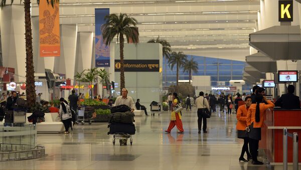 Terminal 3 of Indira Gandhi International airport in New Delhi - Sputnik International