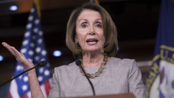 House Minority Leader Nancy Pelosi of Calif. speaks during a news conference on Capitol Hill in Washington - Sputnik International