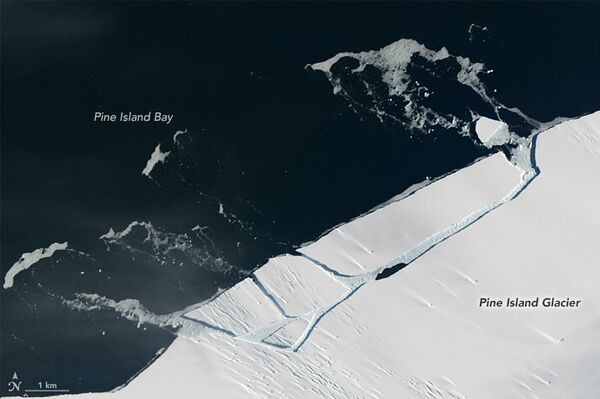 Pine Island Glacier Break Pine Island Glacier Break - Sputnik International