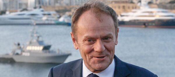 European Council President Donald Tusk addresses the media on the eve of a European Union leaders summit in Valletta, Malta February 2, 2017. - Sputnik International