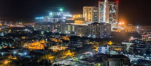 Night view of Clifton, an area of Pakistani city of Karachi. Night view of Clifton, an area of Pakistani city of Karachi. - Sputnik International