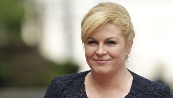 President of the Republic of Croatia Kolinda Grabar Kitarovic - Sputnik International