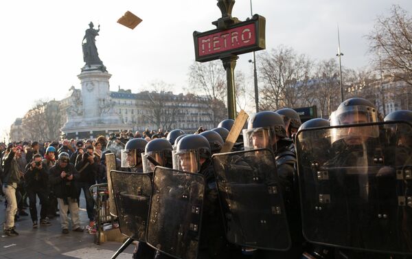 Protests in Paris - Sputnik International