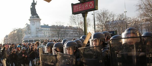 Protests in Paris - Sputnik International