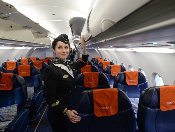 The Gorgeous Stewardesses of Russia's Aeroflot - Sputnik International