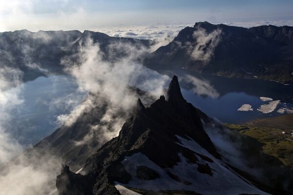Paektu volcano Paektu volcano - Sputnik International