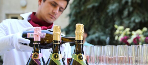 Wine tasting at the Inkerman Winery in Crimea - Sputnik International