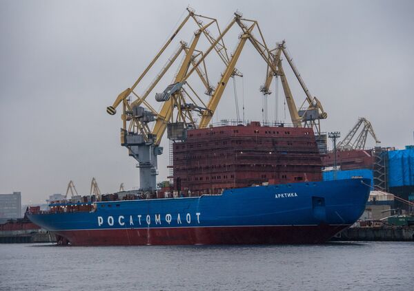 Rossiya Segodnya's AR-Reconstruction of World's Most Powerful Icebreaker Out in English - Sputnik International