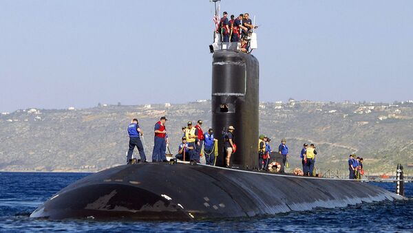 Los Angeles-class attack submarine USS Alexandria - Sputnik International