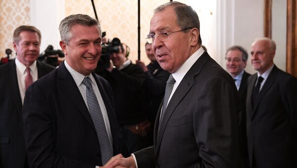 Sergei Lavrov meets with UN High Commissioner for Refugees Filippo Grandi - Sputnik International